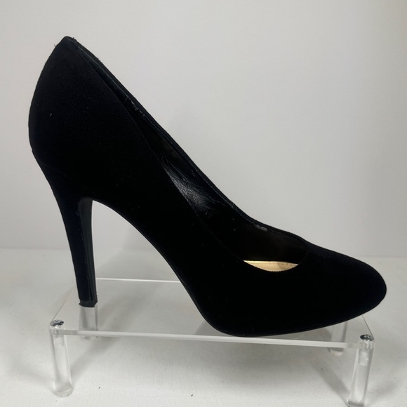 Jessica Simpson black Suede Heels women's size 6.5M - Picture 7 of 12